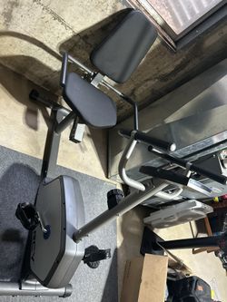 Marcy Recumbent Bike | NS-1201R Home Magnetic Stationary Cardio Exercise Machine