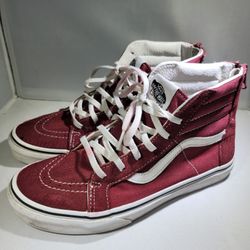 BURGANDY HIGHTOP VANS