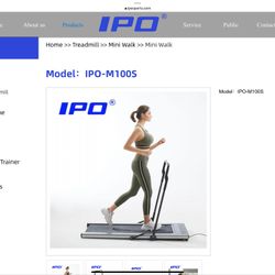IPO Smart Walk Compact Treadmill 