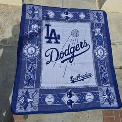 Los Angeles Dodgers Blanket big 91 in x 82 inches