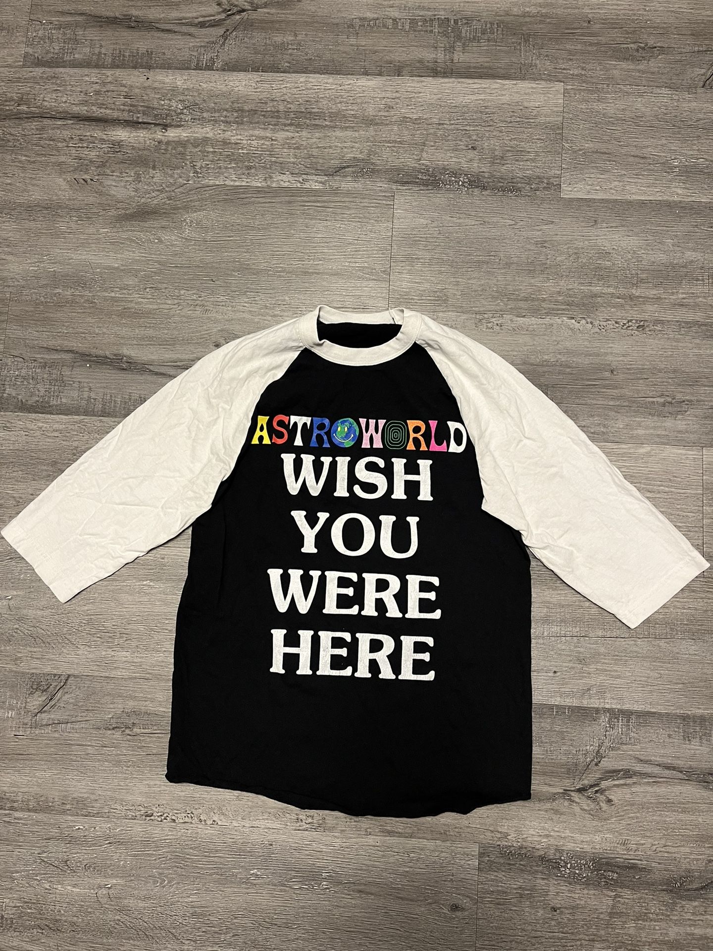Travis Scott Astroworld Wish You Were Here two sided 2019 Tour T 