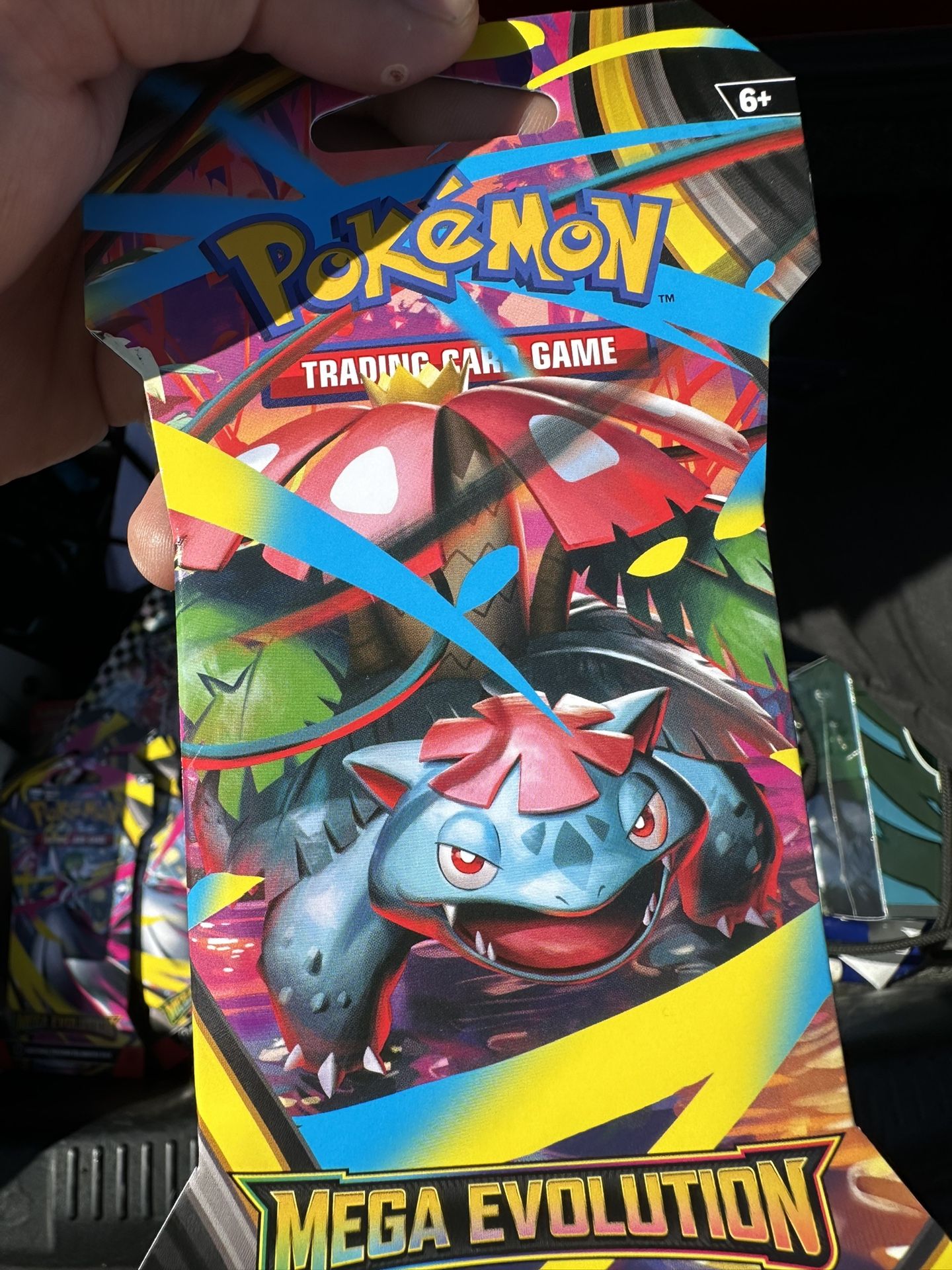 Pokemon Mega Booster Pack Sleeved