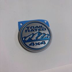 OEM Genuine Jeep Wrangler Trail Rated Badge Emblem
