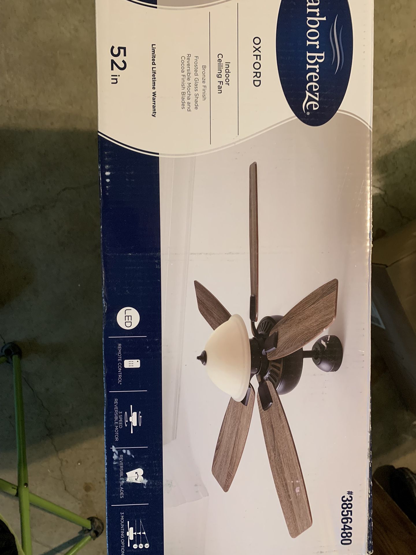Harbor Breeze 52 Inch