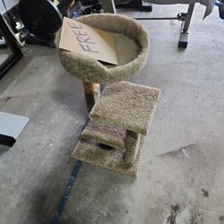 Cat Bed And Scratch Post