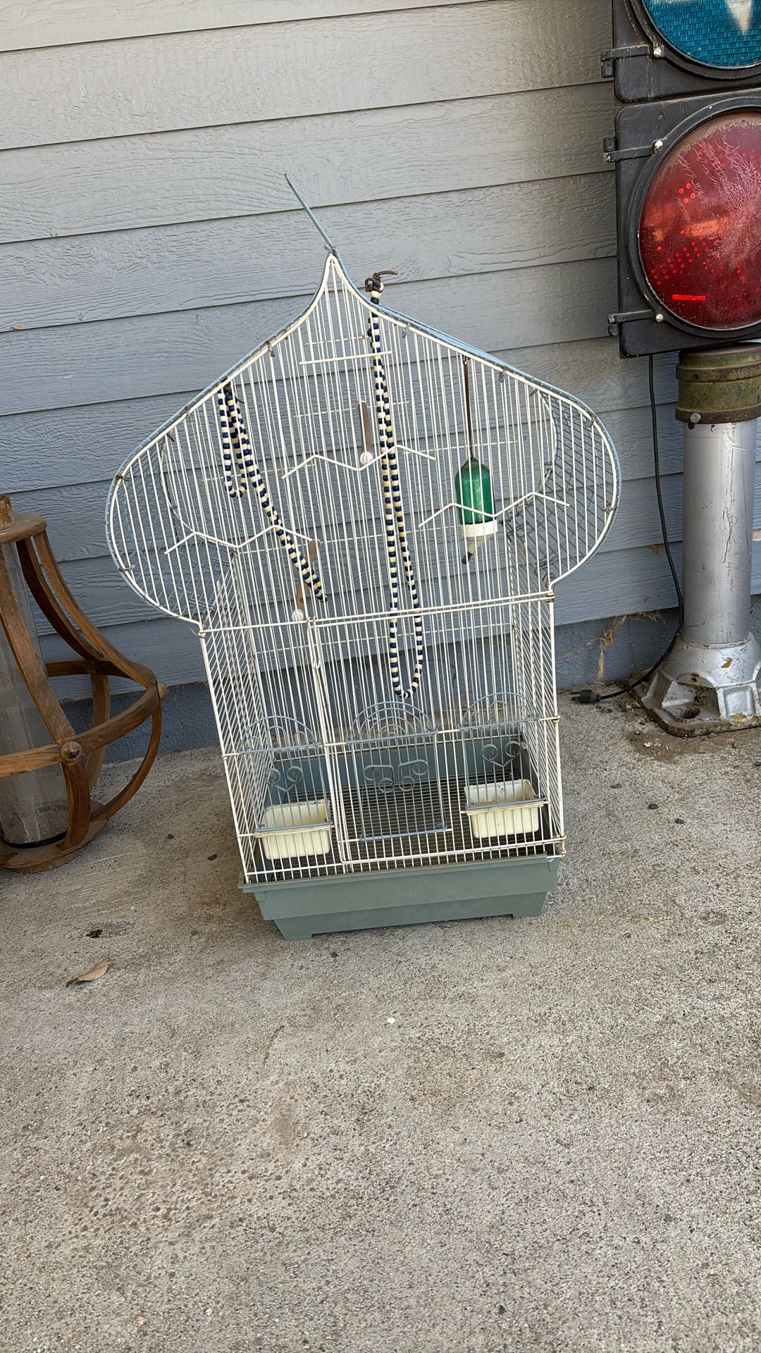 Bird Cage With Accessories