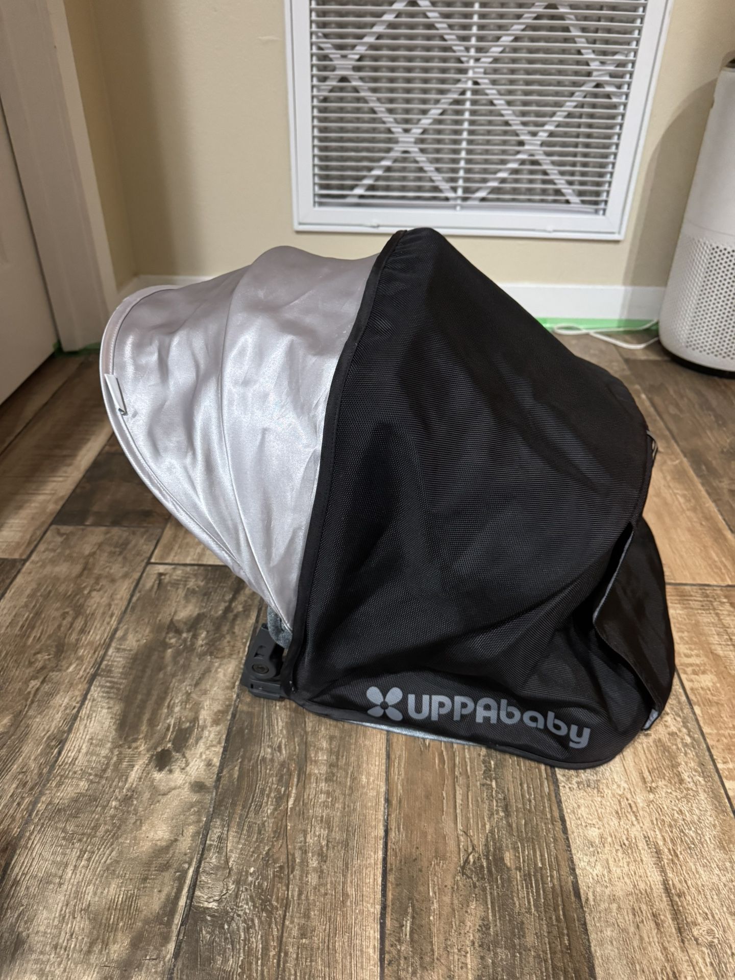 UPPAbaby Cruz V1 Canopy, black, FABRIC ONLY
