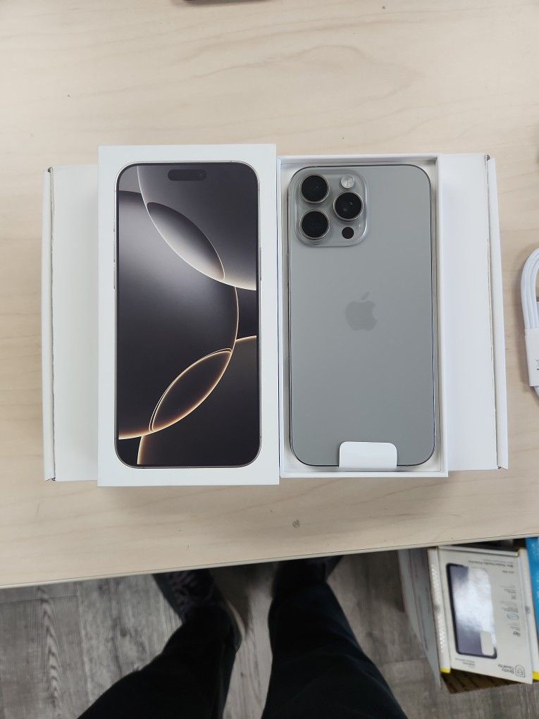 Iphone 16 Pro Max 256gb TMOBILE And Metro Pcs