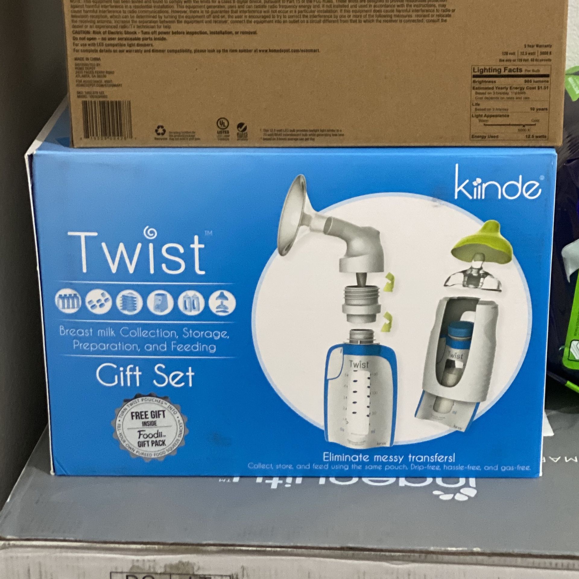 Kiinde Twist Breast Milk Storage Bag Baby Feeding System