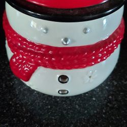 Snowmen Candle Holder