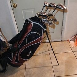 Mens Lefty Ram Tradition Golf Set... 