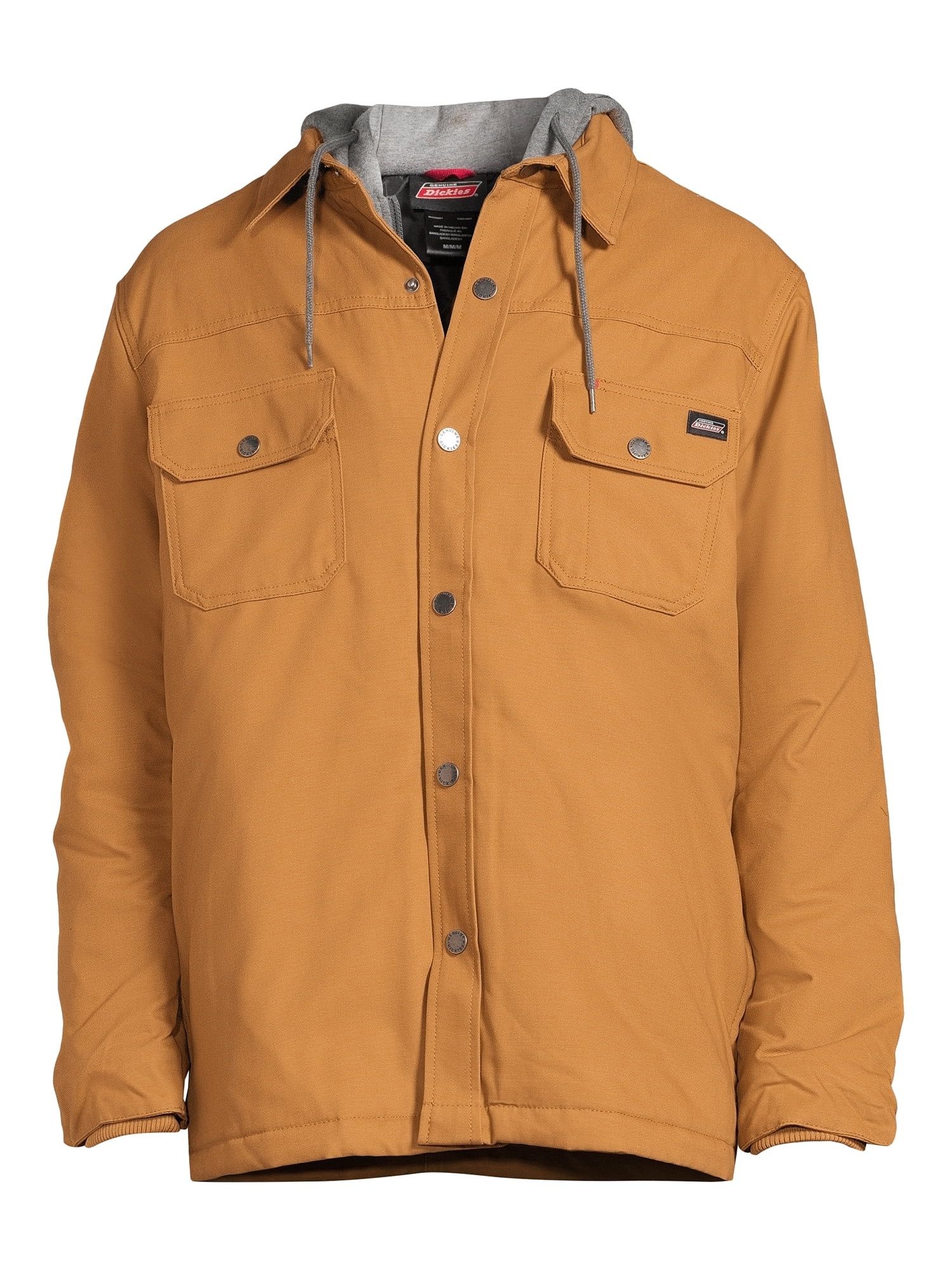 Genuine Dickies Men's Canvas Hooded Shirt Jacket