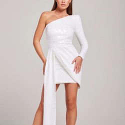 Nadine Merabi - Celina White Dress S/M