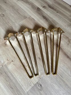 Hairpin table legs coffee table project
