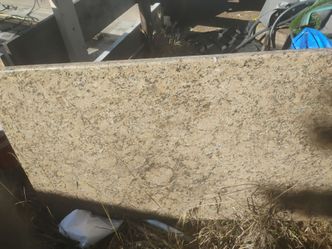 Granite counter top and formica counter