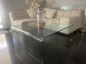 Modern,Glass Coffee Table $300
