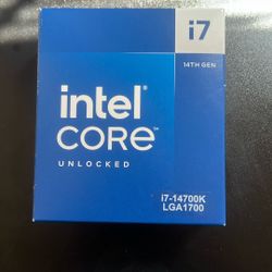 Intel I7 14700k CPU FOR SALE 