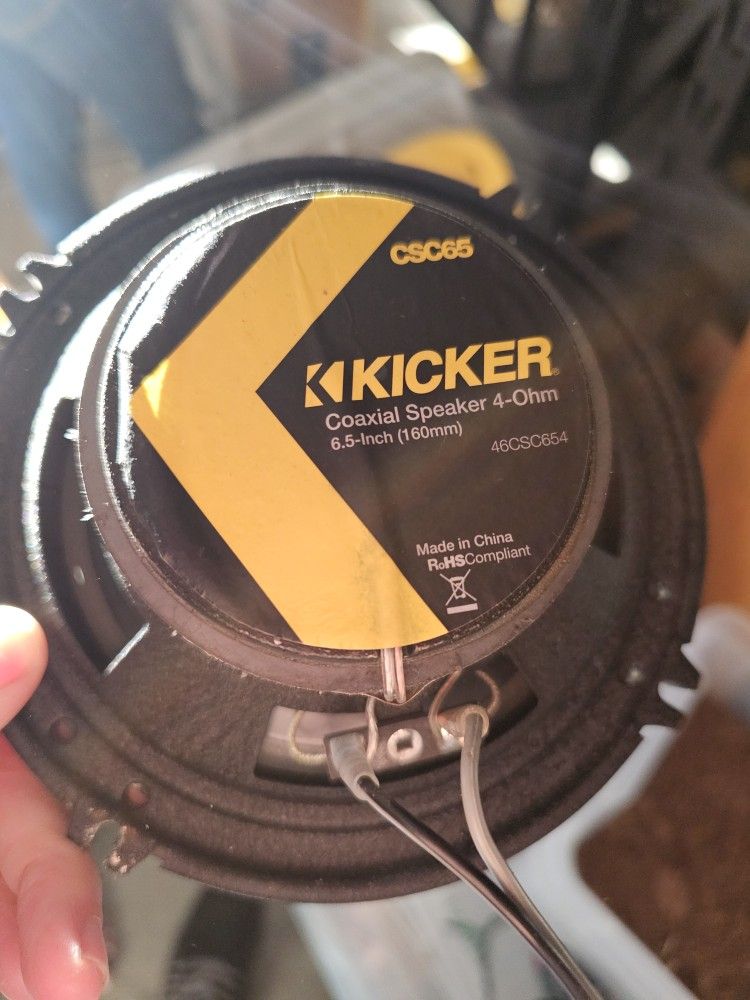Set Of Kicker 6.5 Inch CsC65