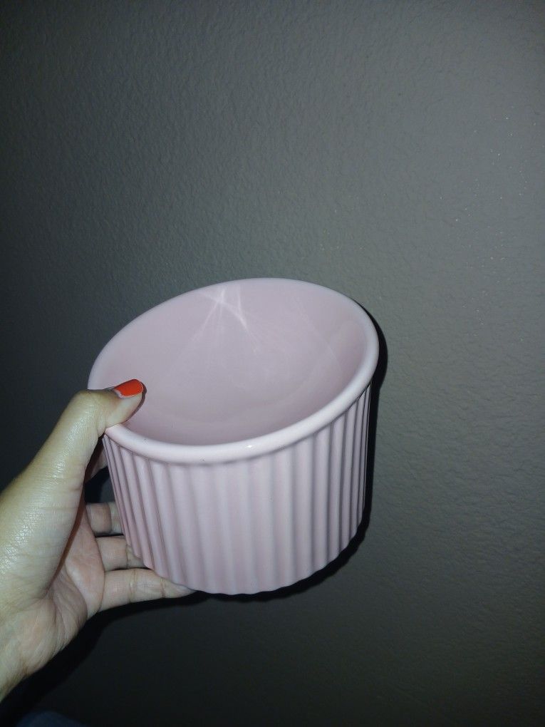 Pink Jewelry Holder Bowl