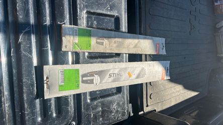 (2) Stihl chainsaw bars - 16" & 18"