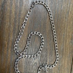 Silver Coated Chain