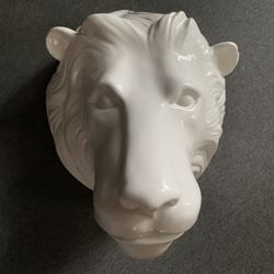 Porcelain Lion head