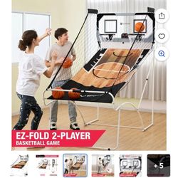 MD Sports EZ-fold Multiplayer Arcade Basketball Game 