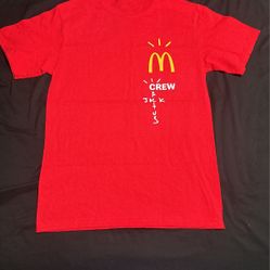 travis scott x mcdonald’s tee