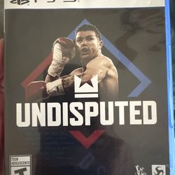 Undisputed ps5 video game