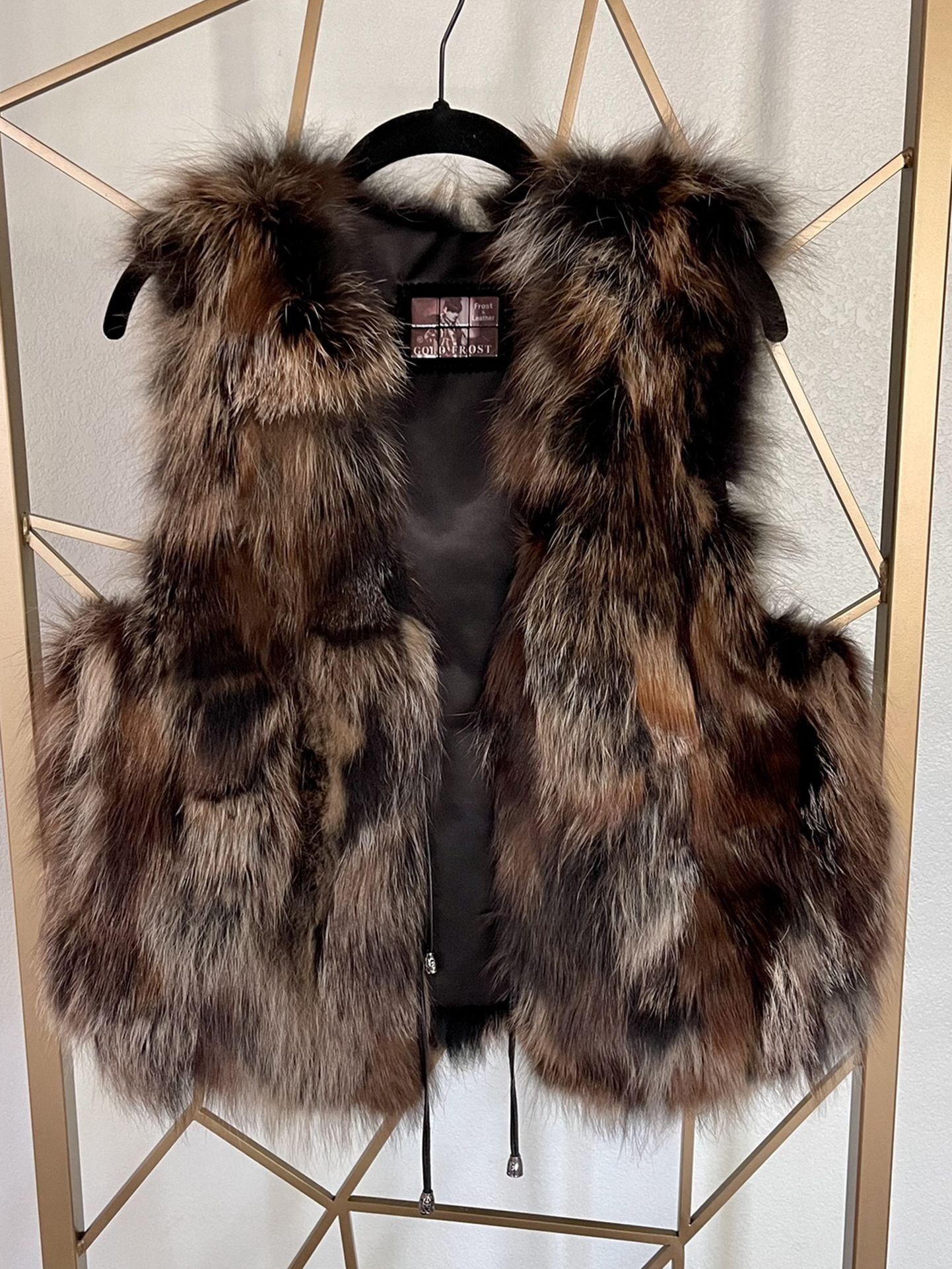 Genuine Fur Vest Small Size, Like New