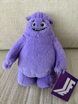 “Blue” Plushie from movie “IF” (2024)  NEW , tags on  9” tall 6” wide