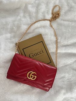 Authentic GUCCI Marmont Wallet Crossbody Bag