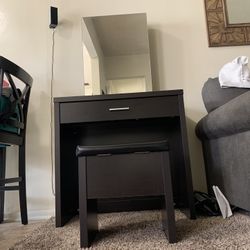 Dark Brown vanity