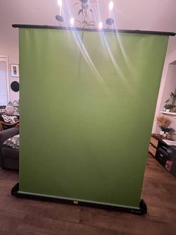 Elgato Retractable Green Screen – Portable Chroma Key Backdrop