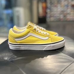 Size 5.5 - Vans Old Skool Cyber Yellow