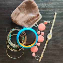 Bracelets, Bangles, Vintage Watch, Japanese Wallet Clasp