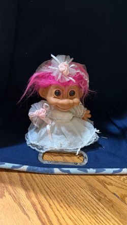 Bride troll doll