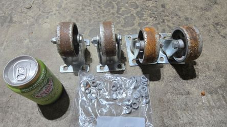 3 Inch Heavy Duty Metal Casters Caster Wheels