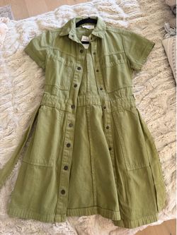 Cotton on olive/green Jean dress