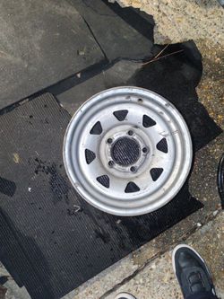 Spare rim trailer