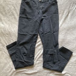 Women’s Mid-Rise Skinny Black Jean