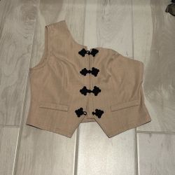 One shoulder top Size L