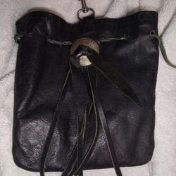 Wonans Harley Davidson Carry On Bag 8" X 6" Beautiful Vintage Bag