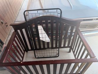 Brown Crib