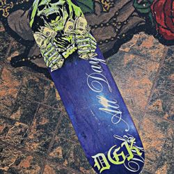 authentic Autographed DGK  Deck 8.5