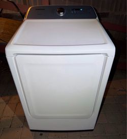 Samsung Dryer Electric 7.4 Cu. Capacity White