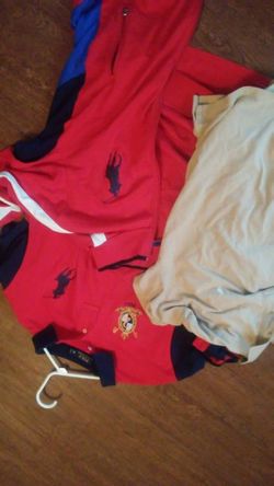 Polo jacket and polo shirts I have more.