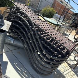 Vintage Pool Chaise Lounge Chairs