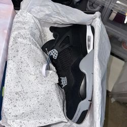 Size 9 - Jordan 4 Retro SE "Black Canvas"