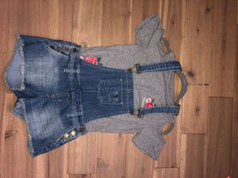 Abercrombie Shirt With Overalls